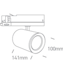 Arona L 40W 3600lm 3000K 38° Ra90 230V IP20 alb