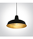 Bela Plano 2, Pendant luminaire, E27, 26W, IP20, negru