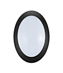 Bellaria wall-mounted luminaire oval 6W 3000K black IP66