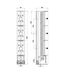 Bloc de conexiune 800A pentru sistemul de 185mm