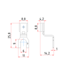 Borna furca L1/N MODUL-CONNECT