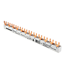 Busbar, 6 x MCB 1+N, 4-pole, 12MW, 10mm²