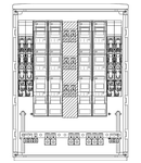 cable distribution cabinet Fr 10NHS00/185-1NHS2/3