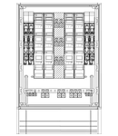 cable distribution cabinet UP 10NHS00/185-1NHS2/3