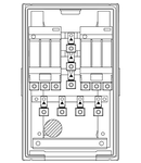 cable distribution cabinet UP 2NHT00