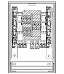 cable distribution cabinet UP 2NHT000-2NHS00/3