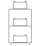 cadru baterii 18xNLBA055 - NLBA100 pana la 850x1150x470mm