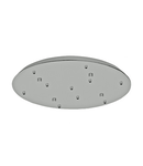 Canopy 10-fold, surface mounted dust-grey (RAL 7037)