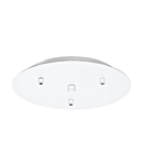 Canopy 3-fold, surface mounted white