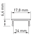 Capac LB plat/transparent 92% transmisie