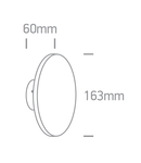 Castor 7W, 600lm, 3000K, 230V, IP54,antracit