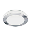 Ceiling luminaire "LED Carpi" 11W 3000K aluminium brushed