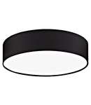 Ceiling luminaire "Pasteri Pro" 1 x 60W black IP20