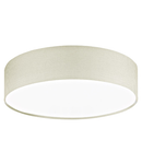 Ceiling luminaire "Pasteri Pro" 1 x 60W linen natural IP20