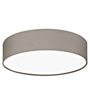 Ceiling luminaire "Pasteri Pro" 1 x 60W taupe IP20