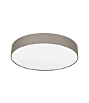 Ceiling luminaire "Pasteri Pro" 3 x 60W taupe IP20