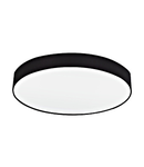 Ceiling luminaire "Pasteri Pro" 5 x 60W black IP20