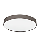 Ceiling luminaire "Pasteri Pro" 5x60W anthracite/brown IP20