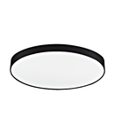 Ceiling luminaire "Pasteri Pro" 7 x 60W black IP20