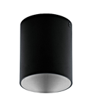 Ceiling luminaire "Polasso Pro" round 35W black /white IP20