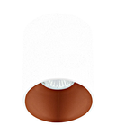 Ceiling luminaire "Polasso" round 35W white / copperIP20