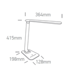 Cirilla LED 12W 4000K, 600lm, 240V, IP20, dimabil, negru