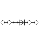 Clemă şir cu diodă ST 2,5-QUATTRO-DIO/L-R