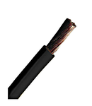 Conductor flex. cu izolaţie din PVC H05V-K 0,5mm² negru HPV