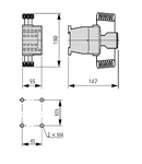 Contactor ALEA II 18,5kW/400V, 1 ND, bobina la 24Vca