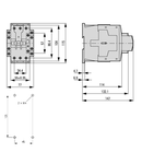 Contactor ALEA II 37kW/400V, bobina la 230Vca