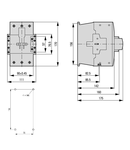 Contactor ALEA II 37kW/400V, bobina la 24Vca