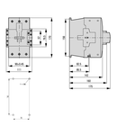 Contactor ALEA II 37kW/400V, bobina la 24Vcc