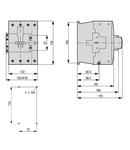 Contactor ALEA II 4 poli, 200A/AC-1, bobina la 230Vca