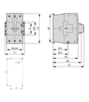 Contactor ALEA II 45kW/400V, bobina la 110Vca