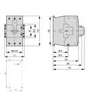 Contactor ALEA II 90kW/400V, bobina la 24Vca