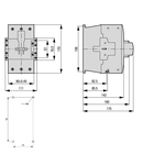 Contactor ALEA II 90kW/400V, bobina la 24Vcc