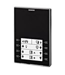 Control unit with keys and temperature sensor, black