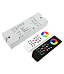 Controler LED RGBW RF transmiter - negru