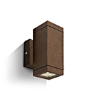 Cube 1-WL, 2x35W, MR16, GU10, 100-240V, IP54, rust brown