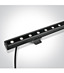 Cursi LED 12x1WW 850lm 3000K 60°x20° IP66 gri