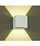 Dako II Up/Down LED 2x3W, 3000K, IP54 , 400lm, alb