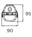 Devo LED Pro 16W 840 1900lm 230V ECG IP65 CL1 PMMA 669mm