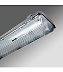 Dewy IP65 ptr.2xT8 LED Tube 100-240V 1265mm IP65 PC/PC gri