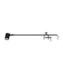 Display luminaire Clamping device 35W GU10 black IP20