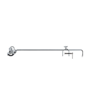 Display luminaire Clamping device 35W GU10 grey IP20