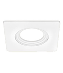 Downlight rama incastrare 90, Ral 9016 alb, patrat