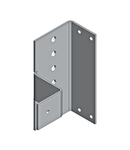 Duct angle for 40mm wiring ducts for device components