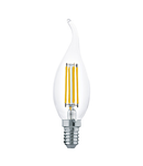 E14-LED-CF35 4W / Bent tip candle 2700