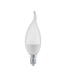 E14-LED-CF37 4W / Bent tip candle 3000