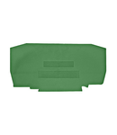 Element terminal pentru cleme tip YBK 10, verde